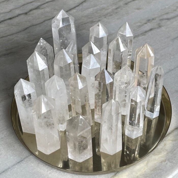 Bergkristalle aus Österreich Heilsteine Edelsteine Clear Quarz Kristalle