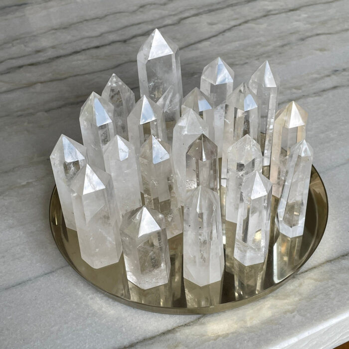 Bergkristalle aus Österreich Heilsteine Edelsteine Clear Quarz Kristalle